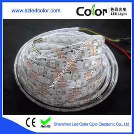 China 5050 digitaler rgb-smd ws2811 ws2812b farbenreicher geführter Streifen fournisseur