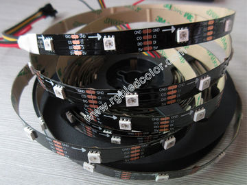 China farbenreiches geführtes schwarzes Weiß-PWB des Streifens apa102 48LED/m fournisseur