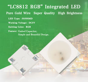 China heißer Verkauf dc5v 5050 digitaler rgb sk6812 ws2812b lc8812 führte Chip fournisseur