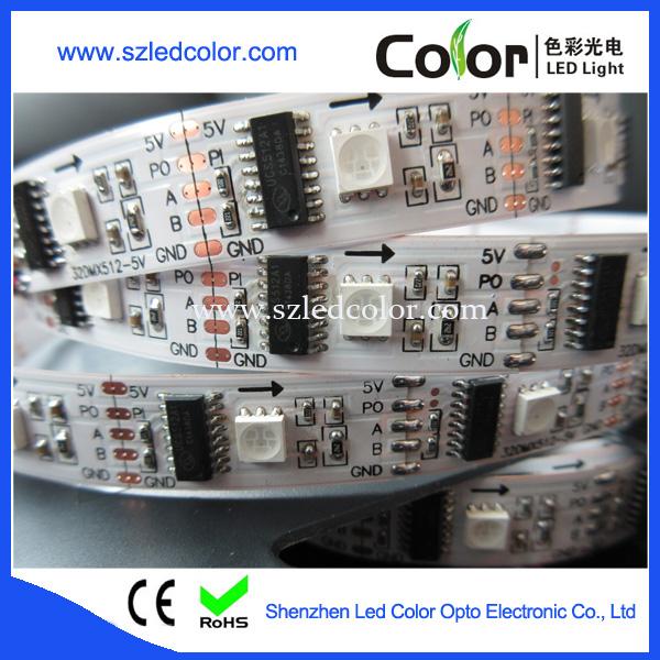 Streifen 5cable DMX512 LED schließen an DMX-Adreßverfasser an