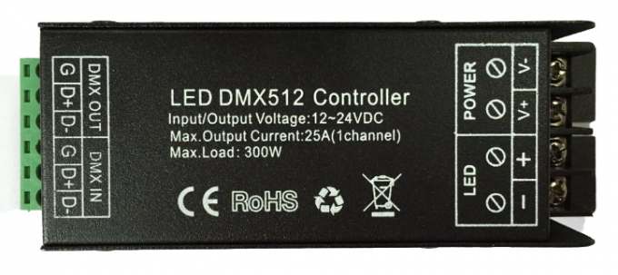 Decoder 1channel DMX512 LED für einzelne Farbe