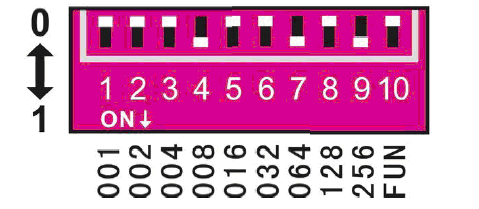 Decoder 1channel DMX512 LED für einzelne Farbe