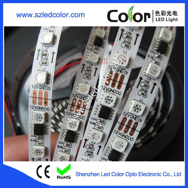 12mm 5050 smd rgb geführter Streifen Pixels ws2811