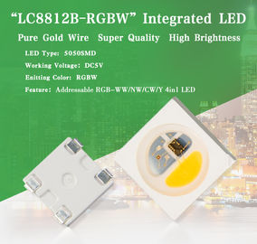 China Farbenreicher eingebauter IC LED Chip SK6812RGBW RGBW 4in1 5050 SMD fournisseur