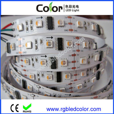 buy Einzelner kontrollierter UCS2912 zugänglicher RGBW LED Streifen DC5V 60led/m online manufacture
