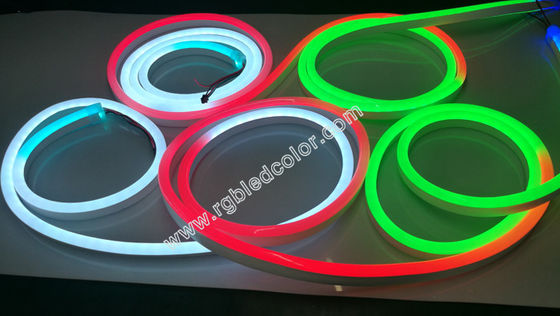kaufen 5m flexibles ip67 imprägniern im Freien unter Verwendung des Farbjustierbaren digitalen Neonstreifens online manufacture